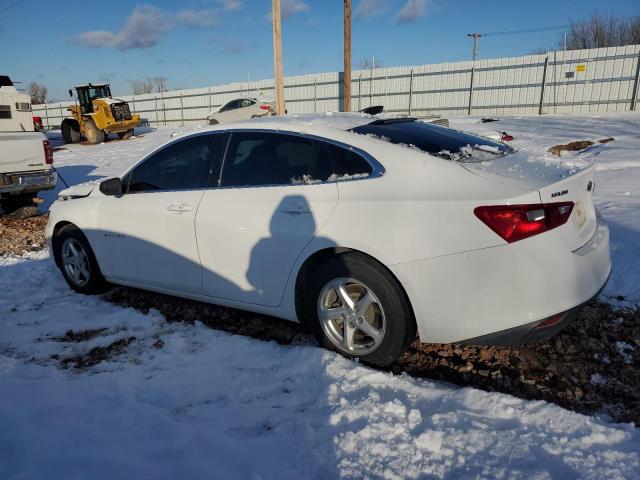  CHEVROLET MALIBU 2018 Білий