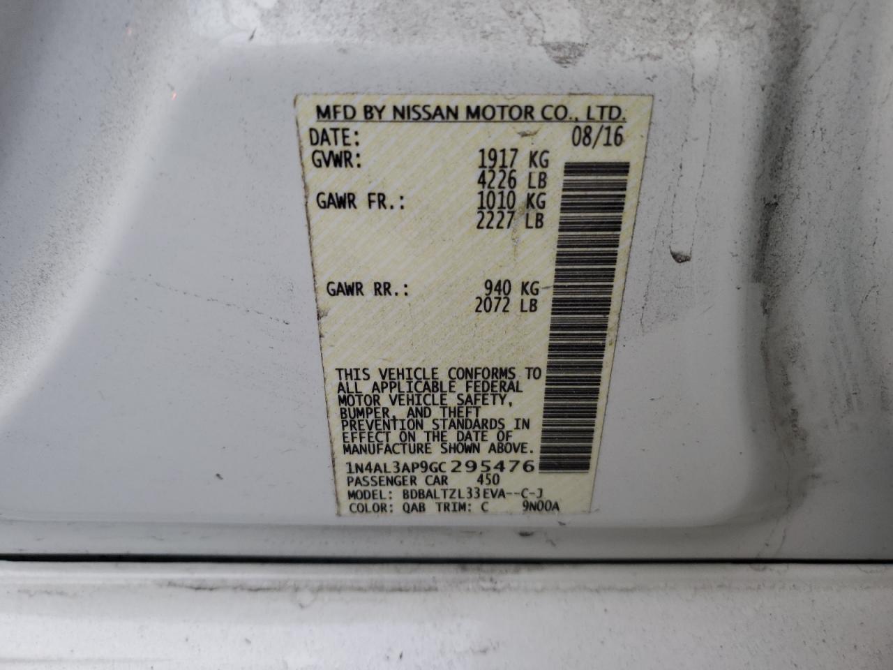 2016 Nissan Altima - Image 12