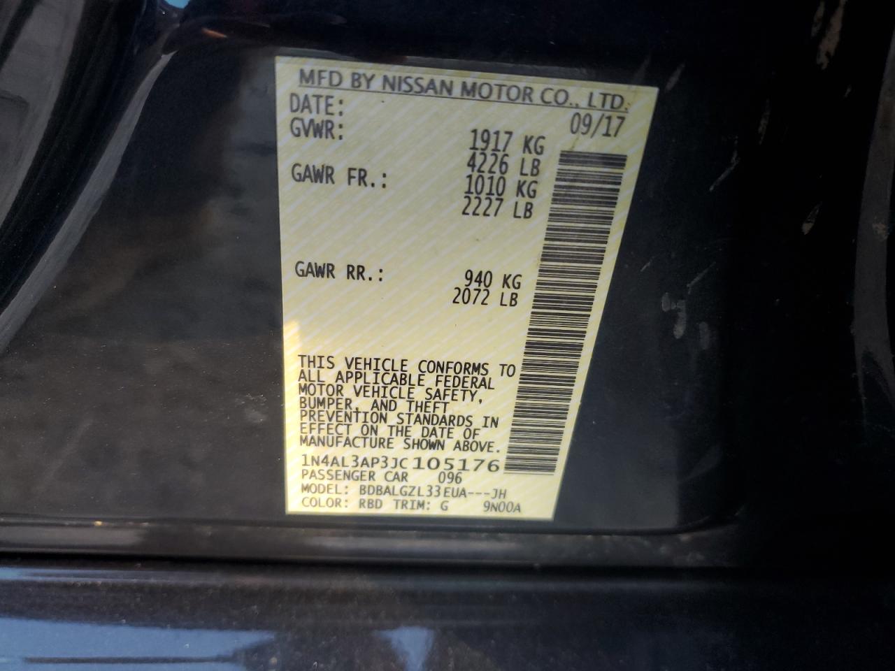 2018 Nissan Altima - Image 12