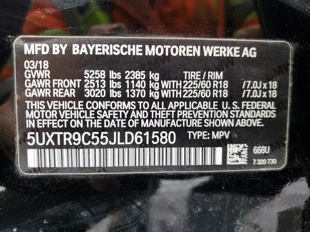 2018 BMW X3 - Image 13