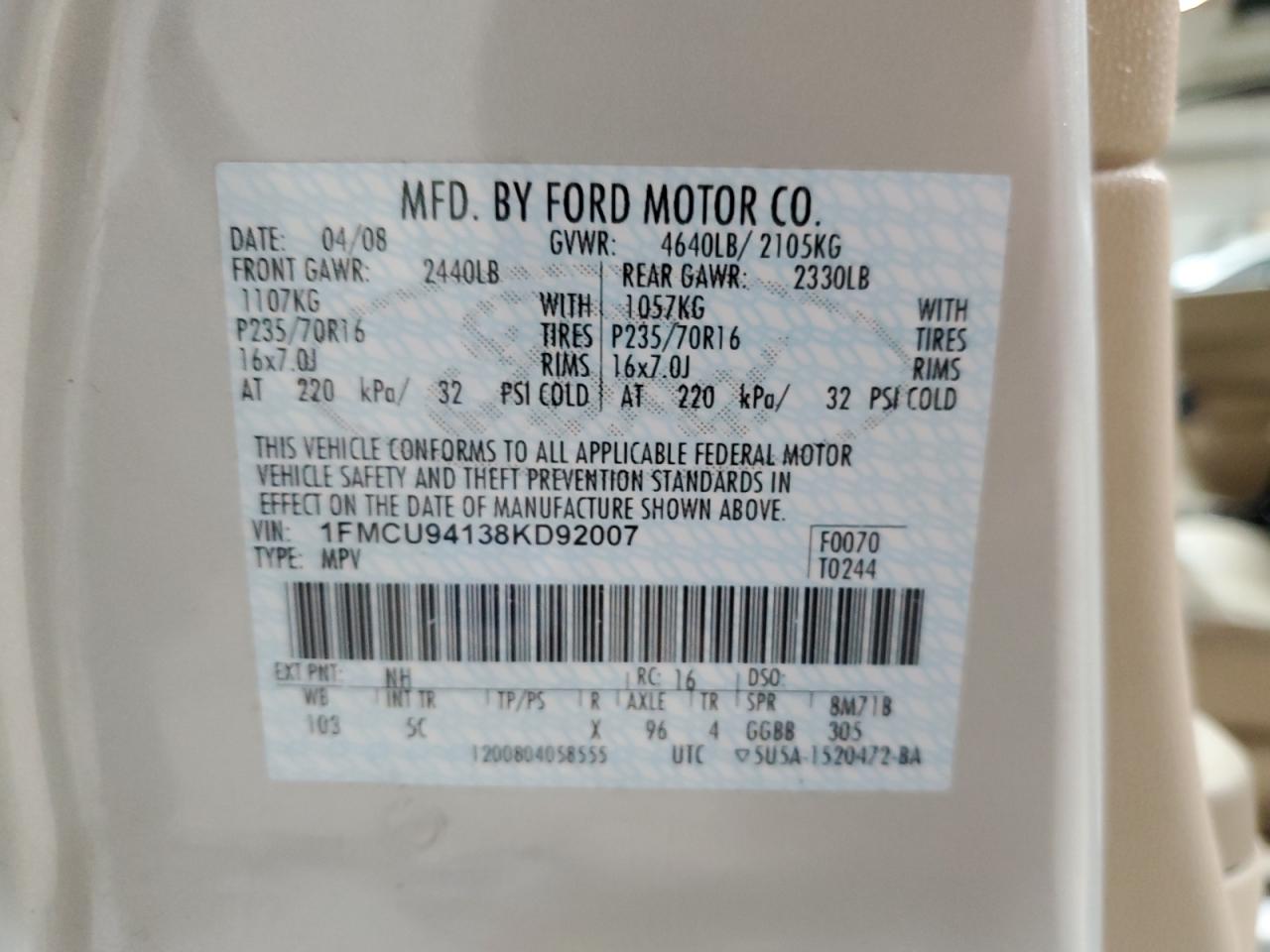 2008 Ford Escape - Image 15