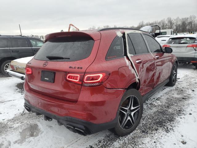  MERCEDES-BENZ GLC-CLASS 2020 Красный