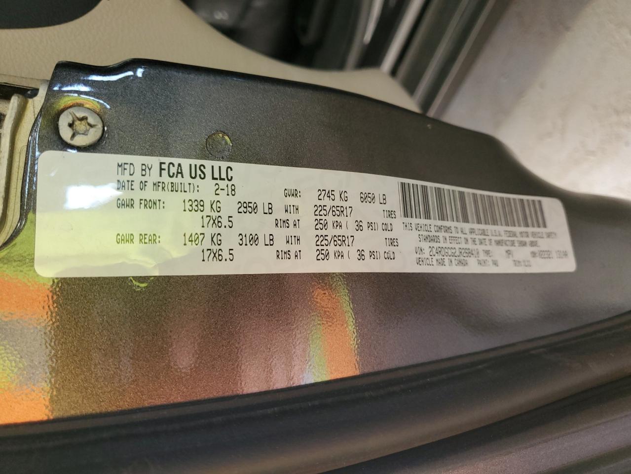 2018 Dodge Caravan - Image 13