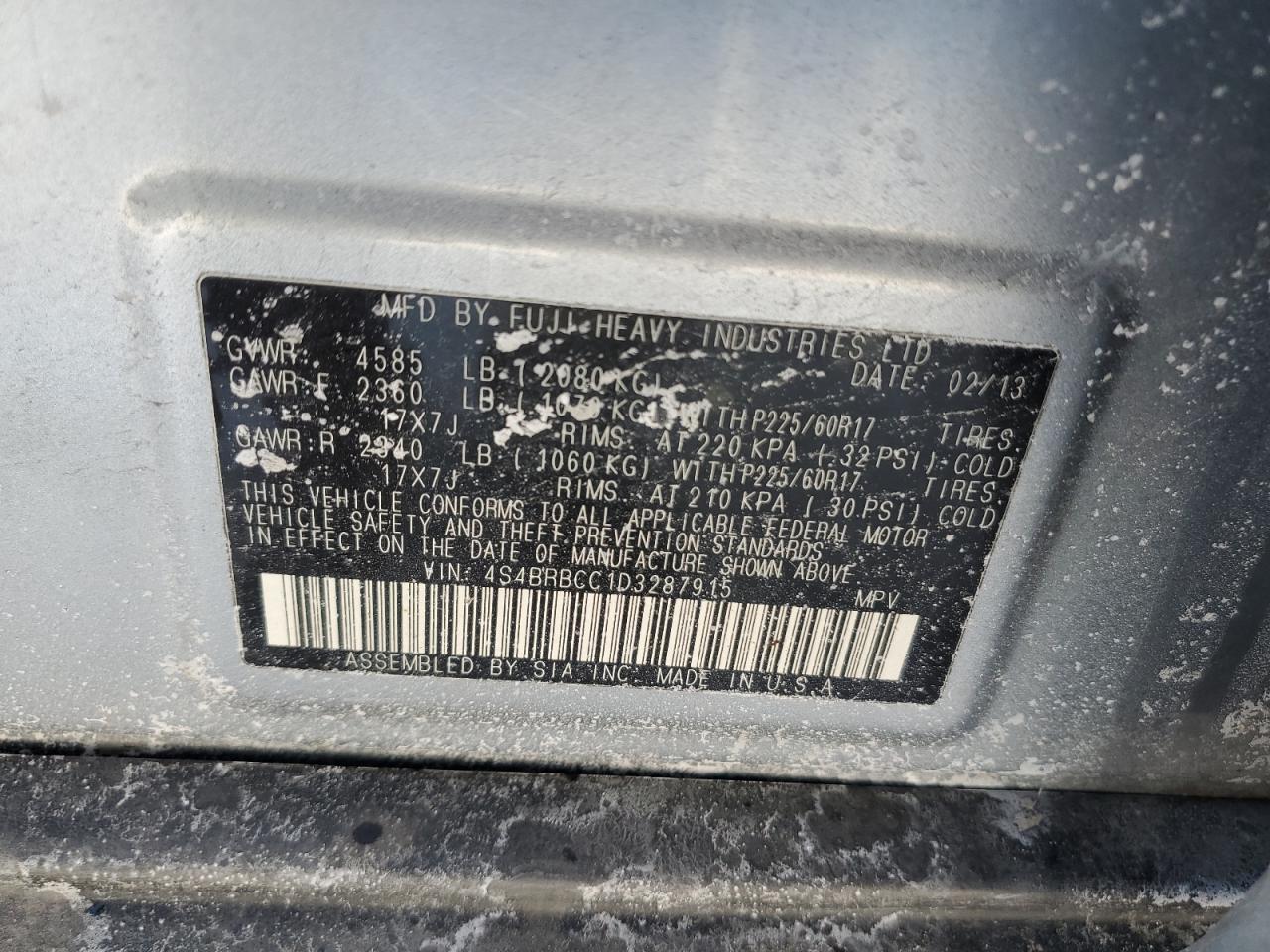 2013 Subaru Outback - Image 13
