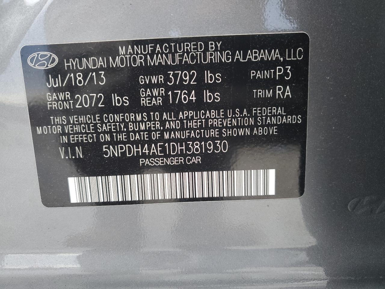 2013 Hyundai Elantra - Image 14