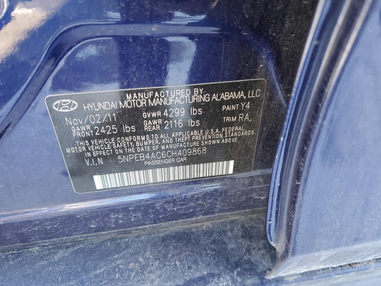 2012 Hyundai Sonata - Image 12