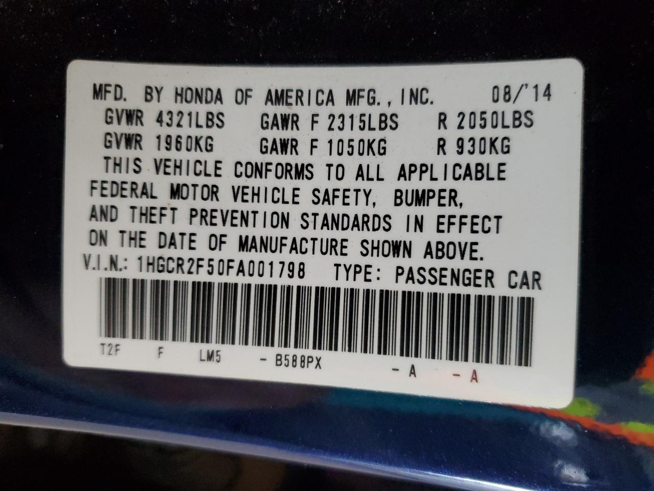 2015 Honda Accord - Image 12