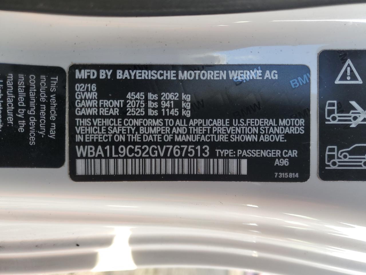 2016 BMW 2er - Image 12
