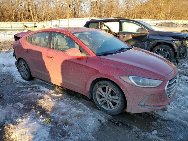  HYUNDAI ELANTRA 2018 Red