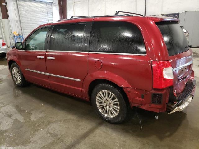  CHRYSLER MINIVAN 2013 Красный