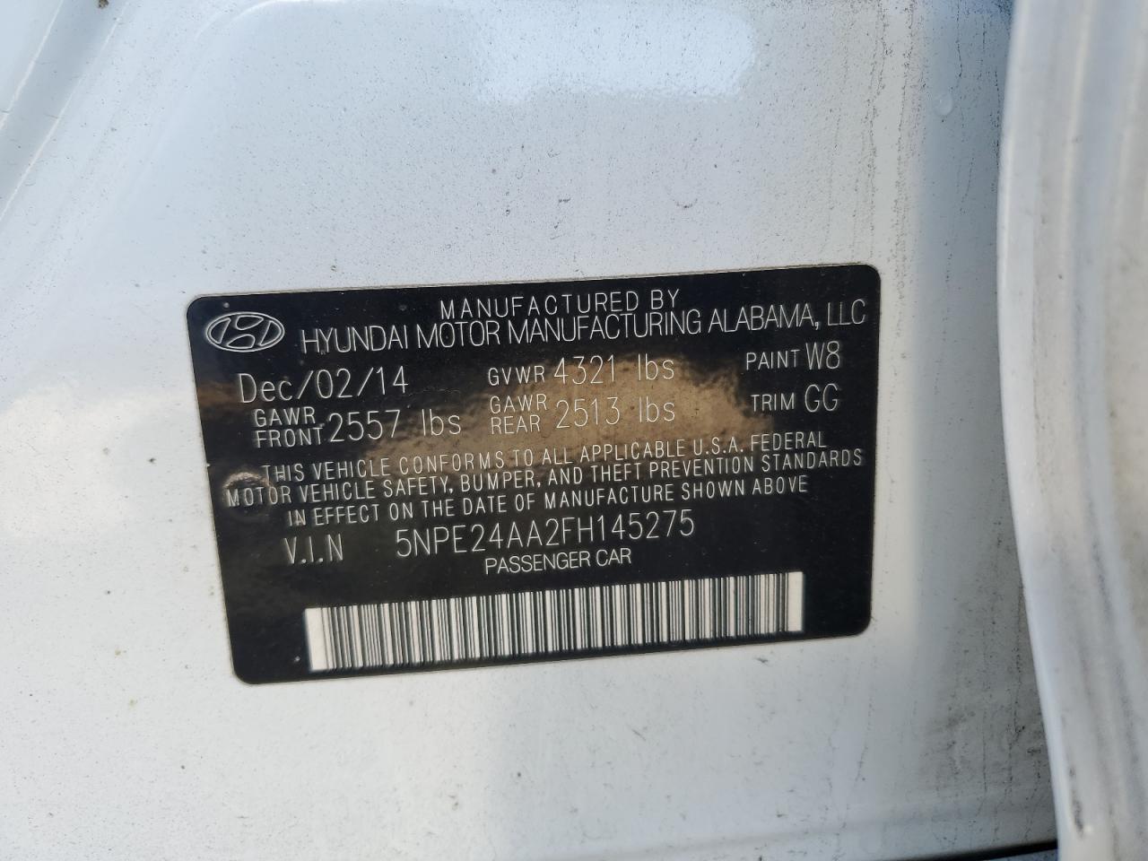 2015 Hyundai Sonata - Image 12