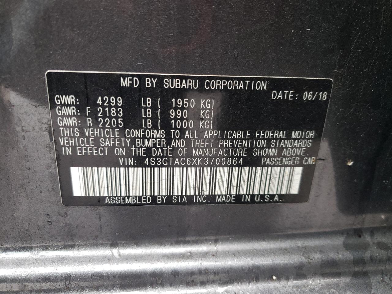 2019 Subaru Impreza - Image 14