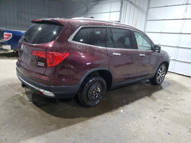  HONDA PILOT 2017 Бургунди