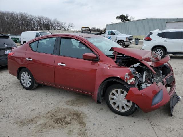  NISSAN VERSA 2016 Червоний