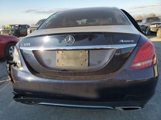  MERCEDES-BENZ C-CLASS 2015 Blue
