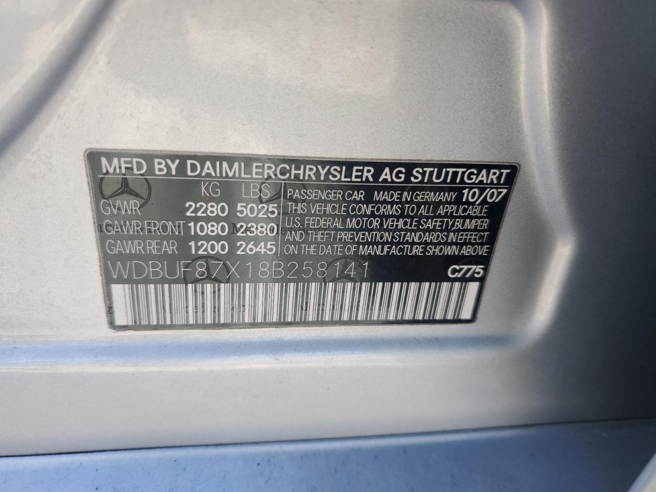 2008 Mercedes-Benz E-klasse - Image 12