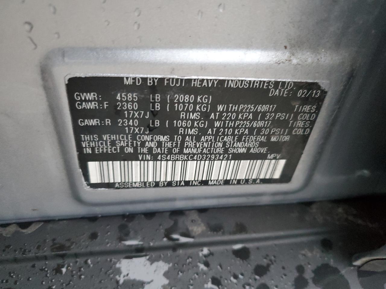 2013 Subaru Outback - Image 13