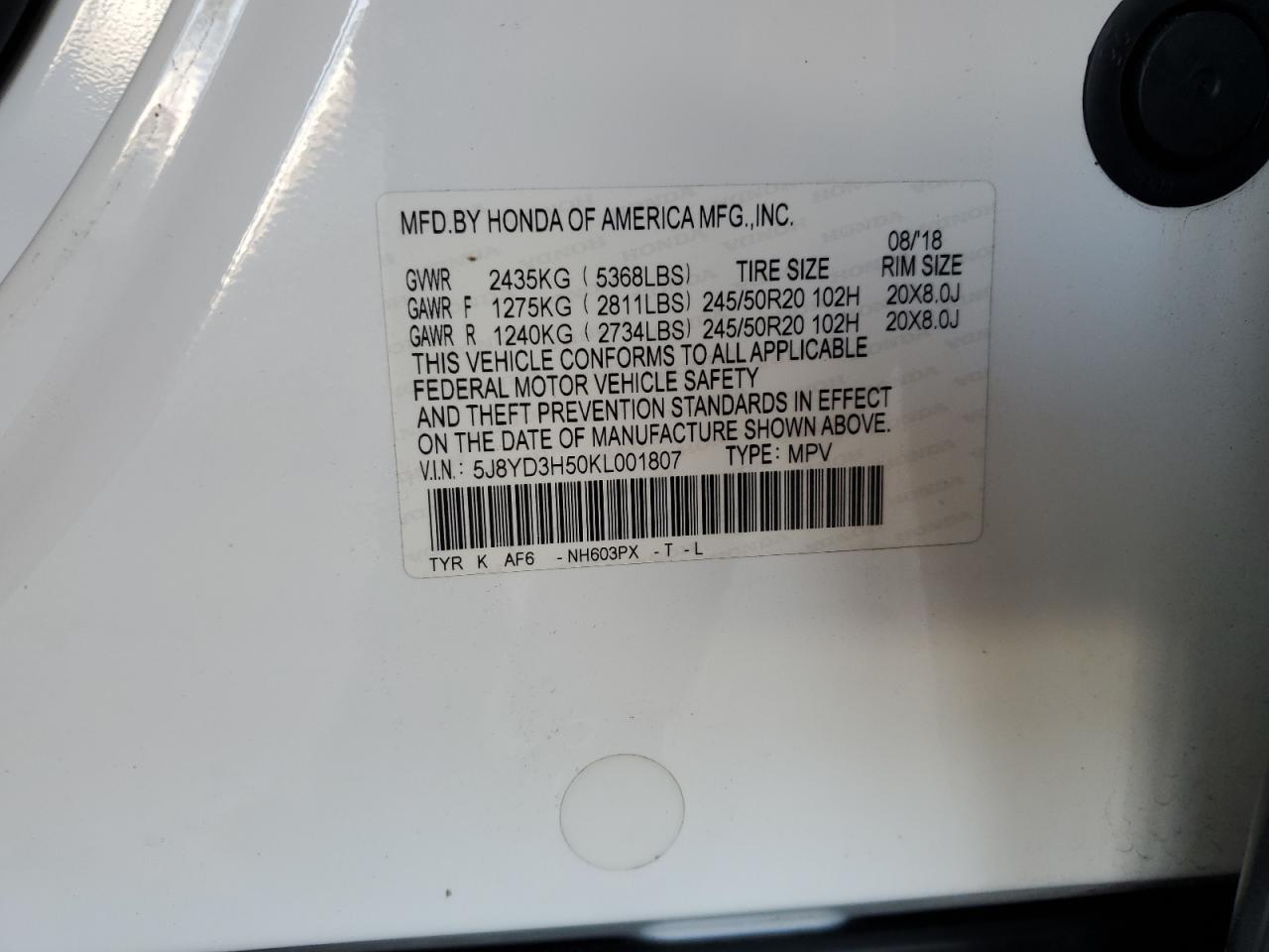 2019 Acura MDX - Image 14