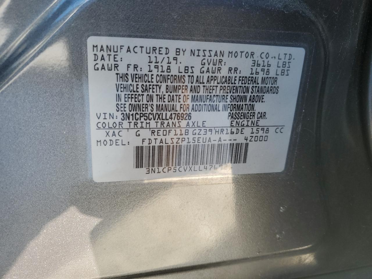 2020 Nissan Kicks - Image 15