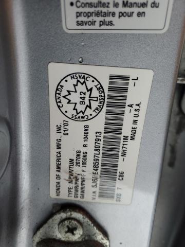 2007 HONDA CR-V EX