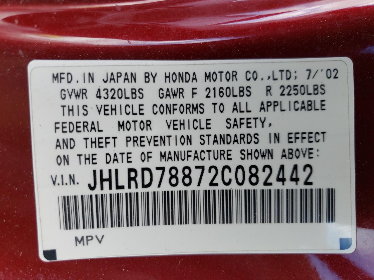 2002 Honda CR-V - Image 13