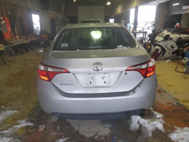  TOYOTA COROLLA 2014 Silver