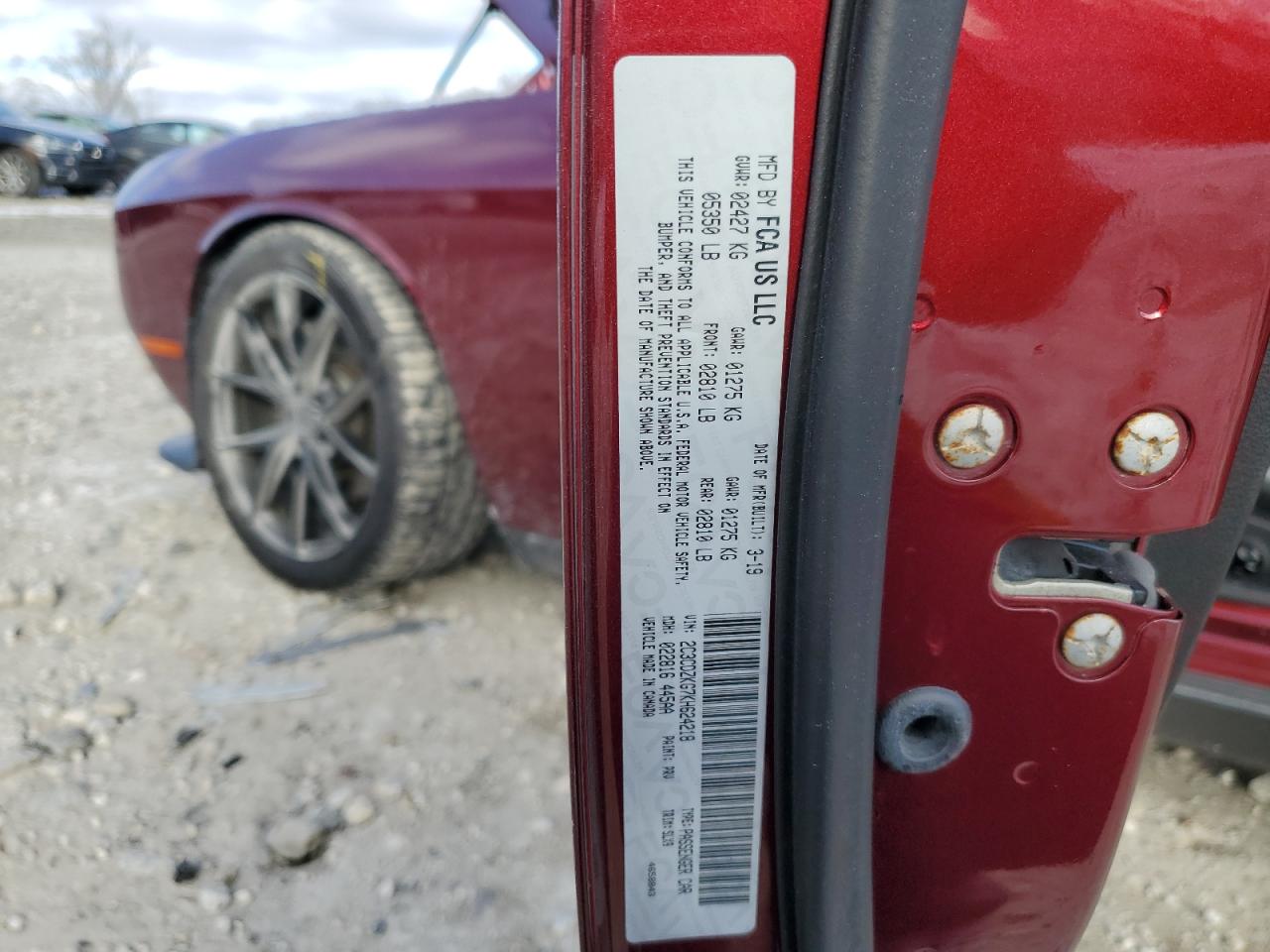 2019 Dodge Challenger - Image 14