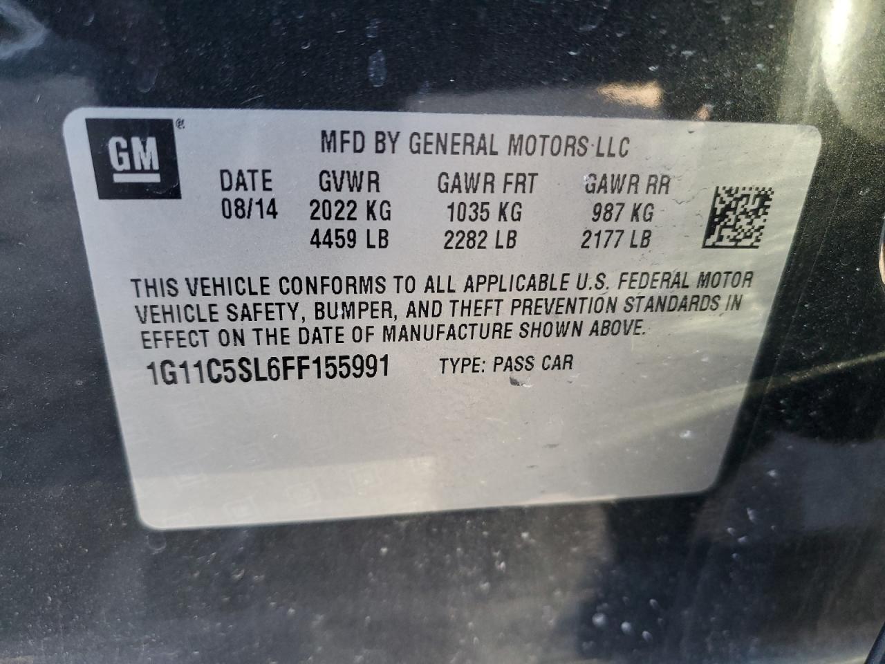 2015 Chevrolet Malibu - Image 13