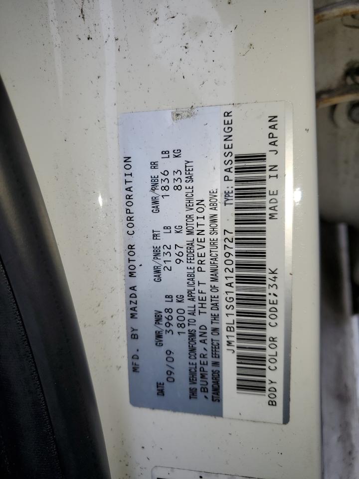 2010 Mazda 3 I VIN: JM1BL1SG1A1209727 Lot: 41529235