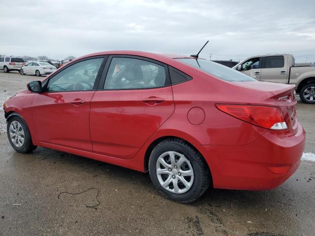  HYUNDAI ACCENT 2017 Красный