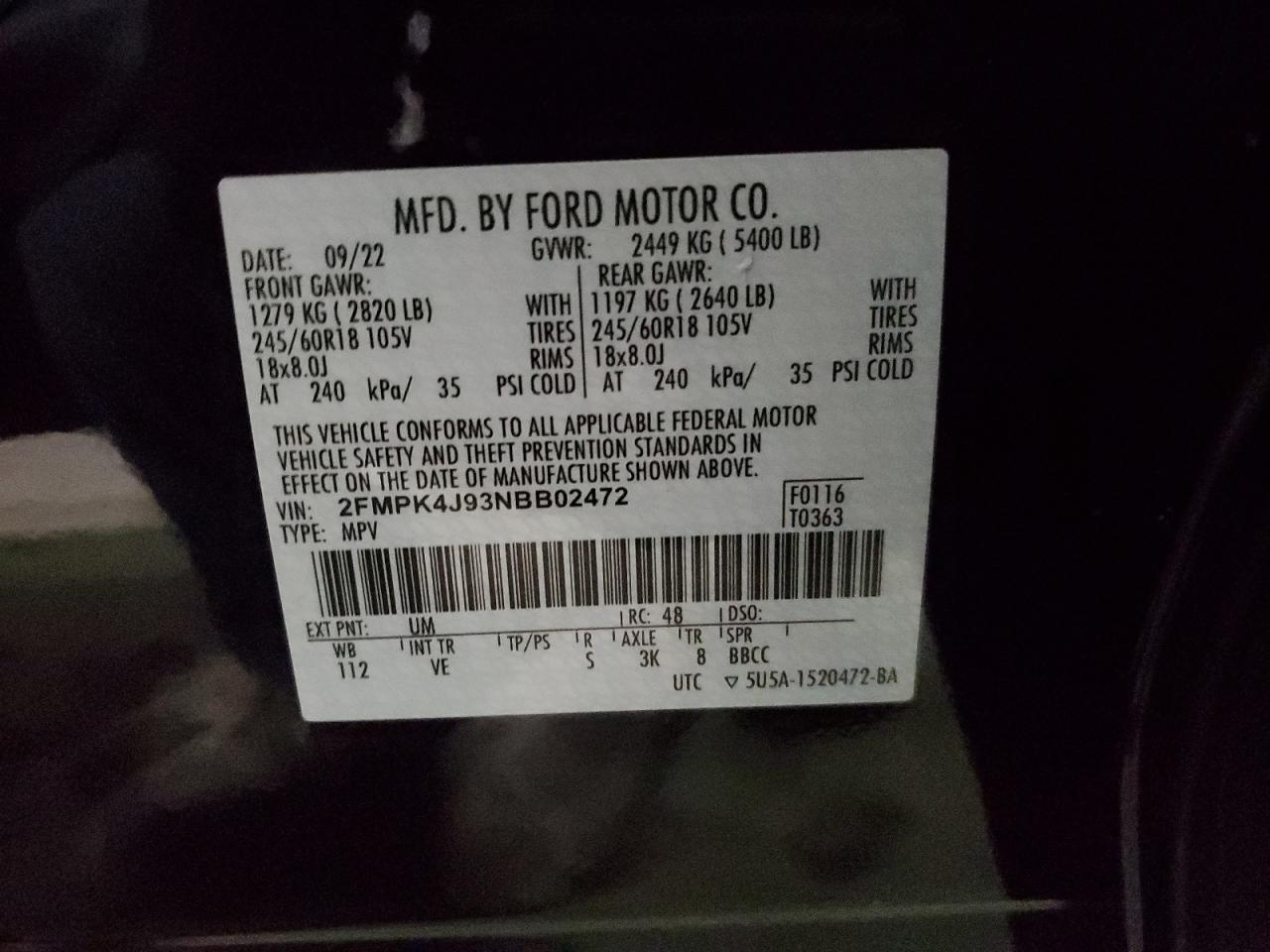 2022 Ford Edge - Image 13
