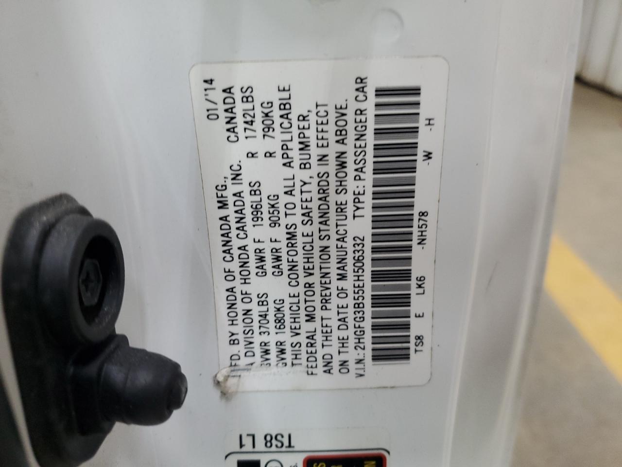 2014 Honda Civic - Image 12