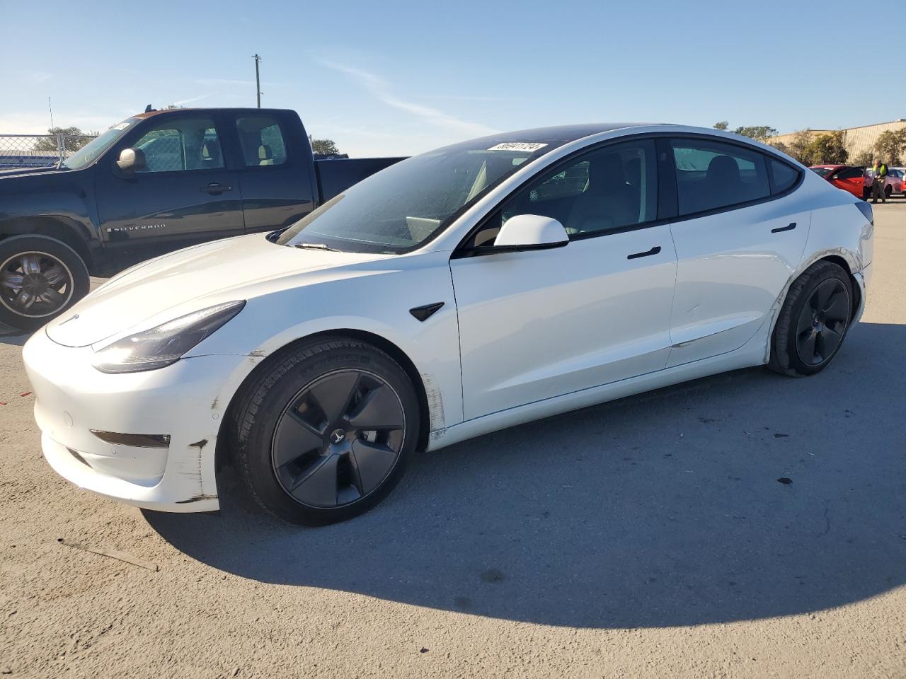 VIN 5YJ3E1EB2NF103976 2022 TESLA MODEL 3 no.1