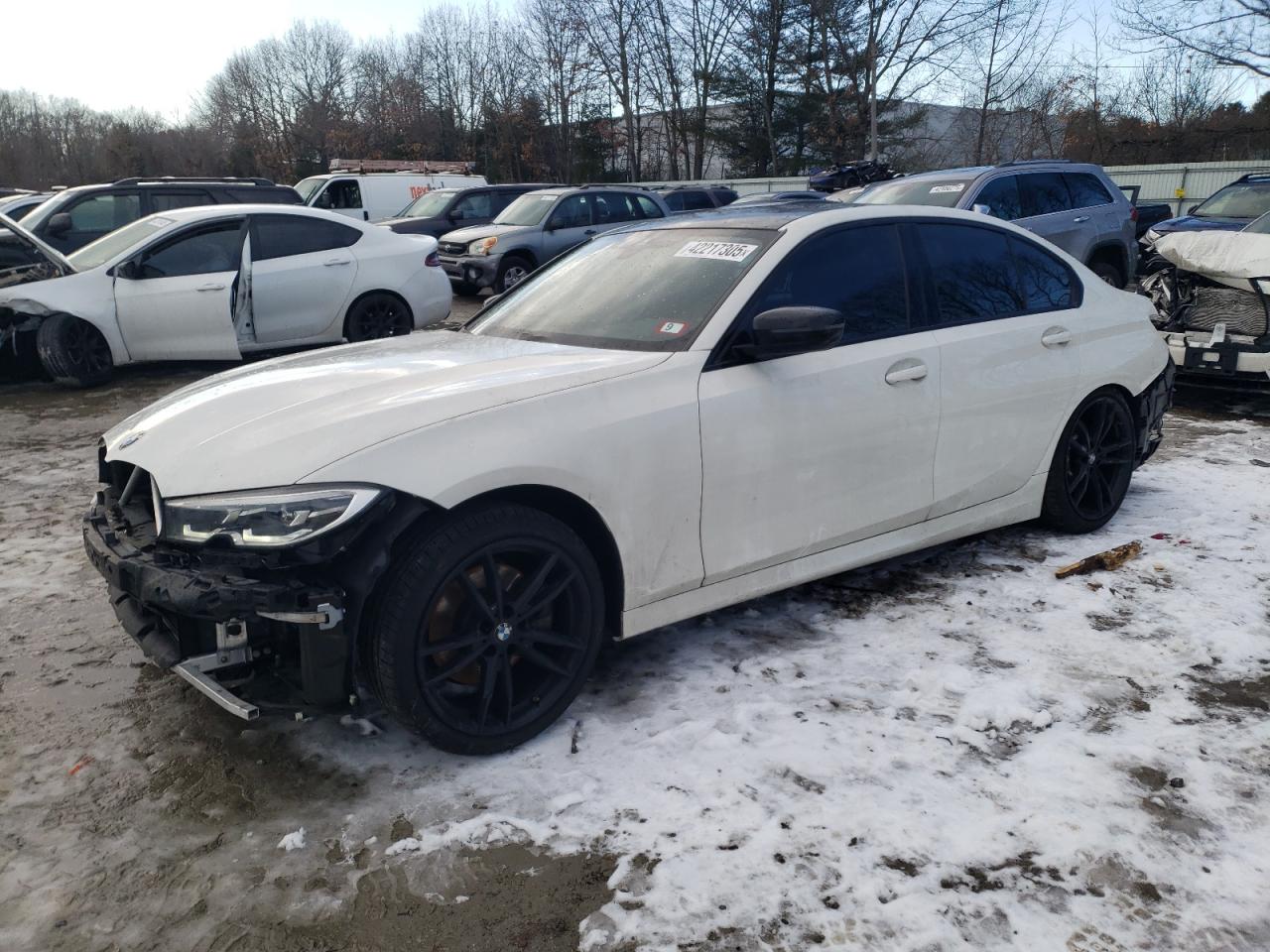 2021 Bmw 330Xi  за продажба в North Billerica, MA - Front End