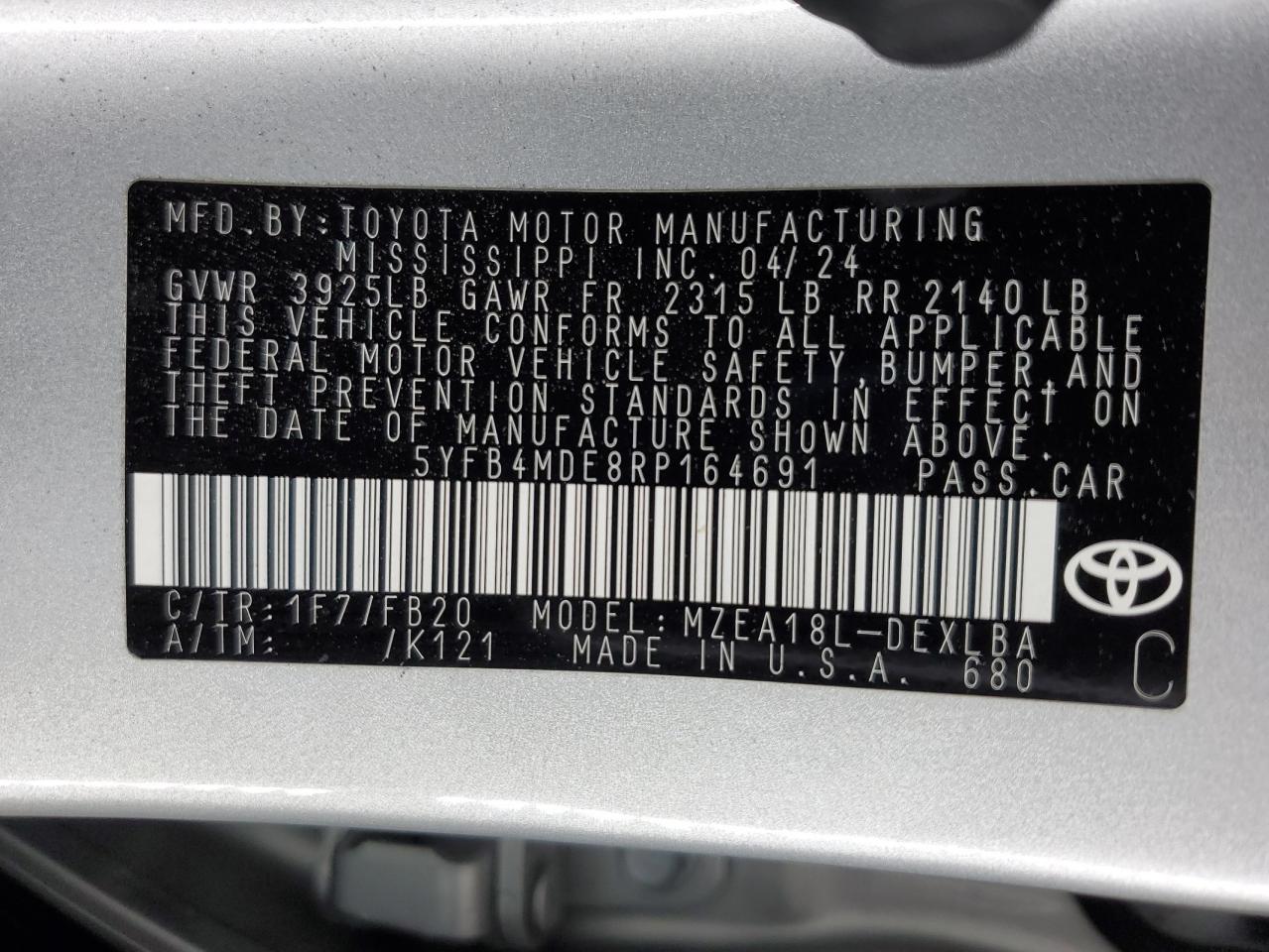 2024 Toyota Corolla - Image 12