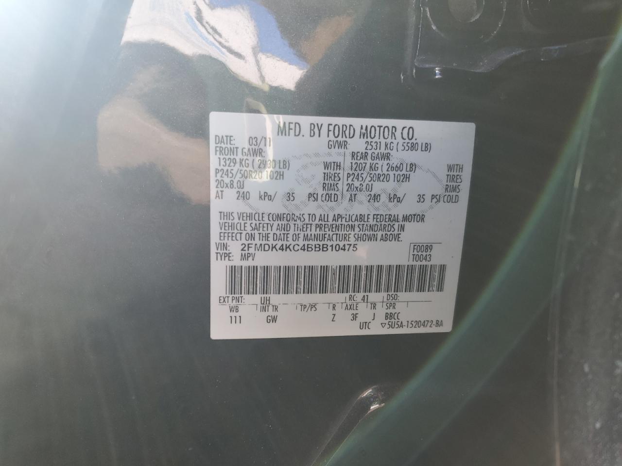 2011 Ford Edge - Image 14