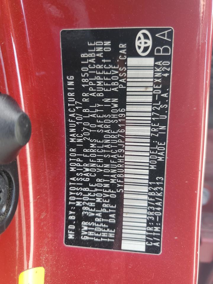 2018 Toyota Corolla - Image 12