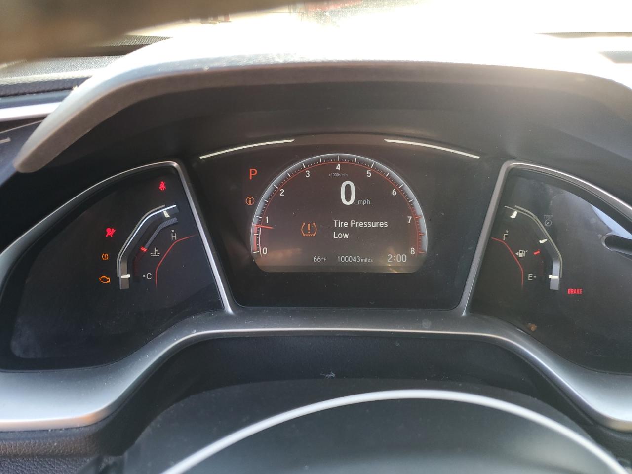 19XFC2F83KE215358 HONDA CIVIC 2019