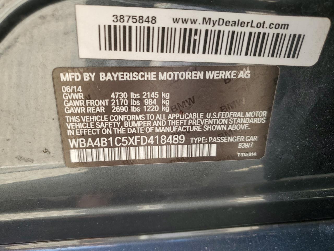 2015 BMW 4er - Image 12