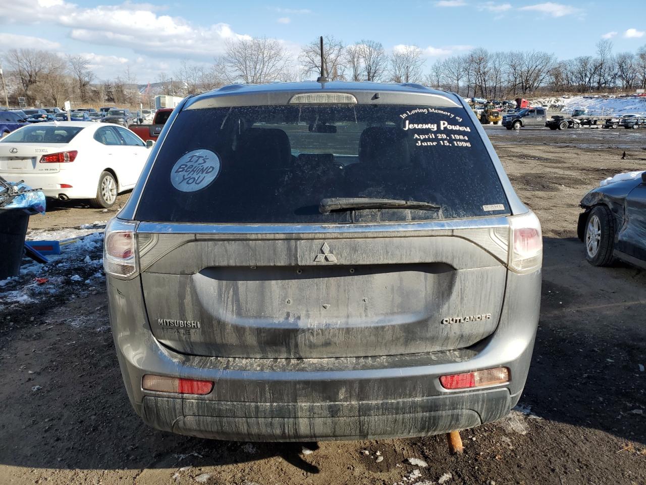 2014 Mitsubishi Outlander Se VIN: JA4AZ3A3XEZ002744 Lot: 42144185