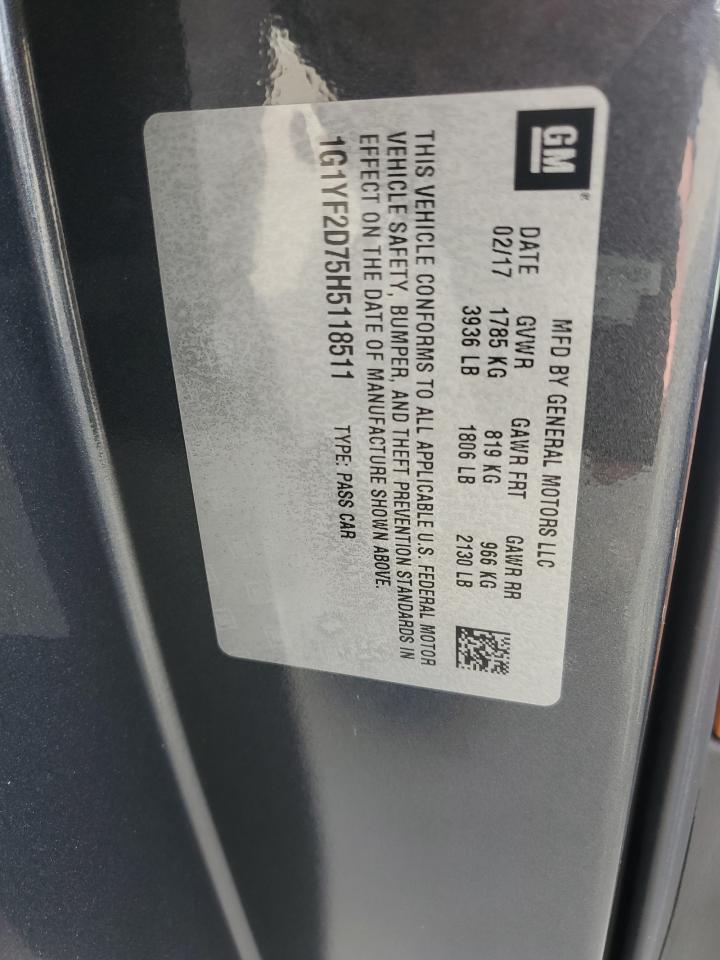 2017 Chevrolet Corvette - Image 13