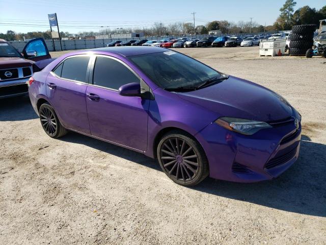  TOYOTA COROLLA 2017 Purple