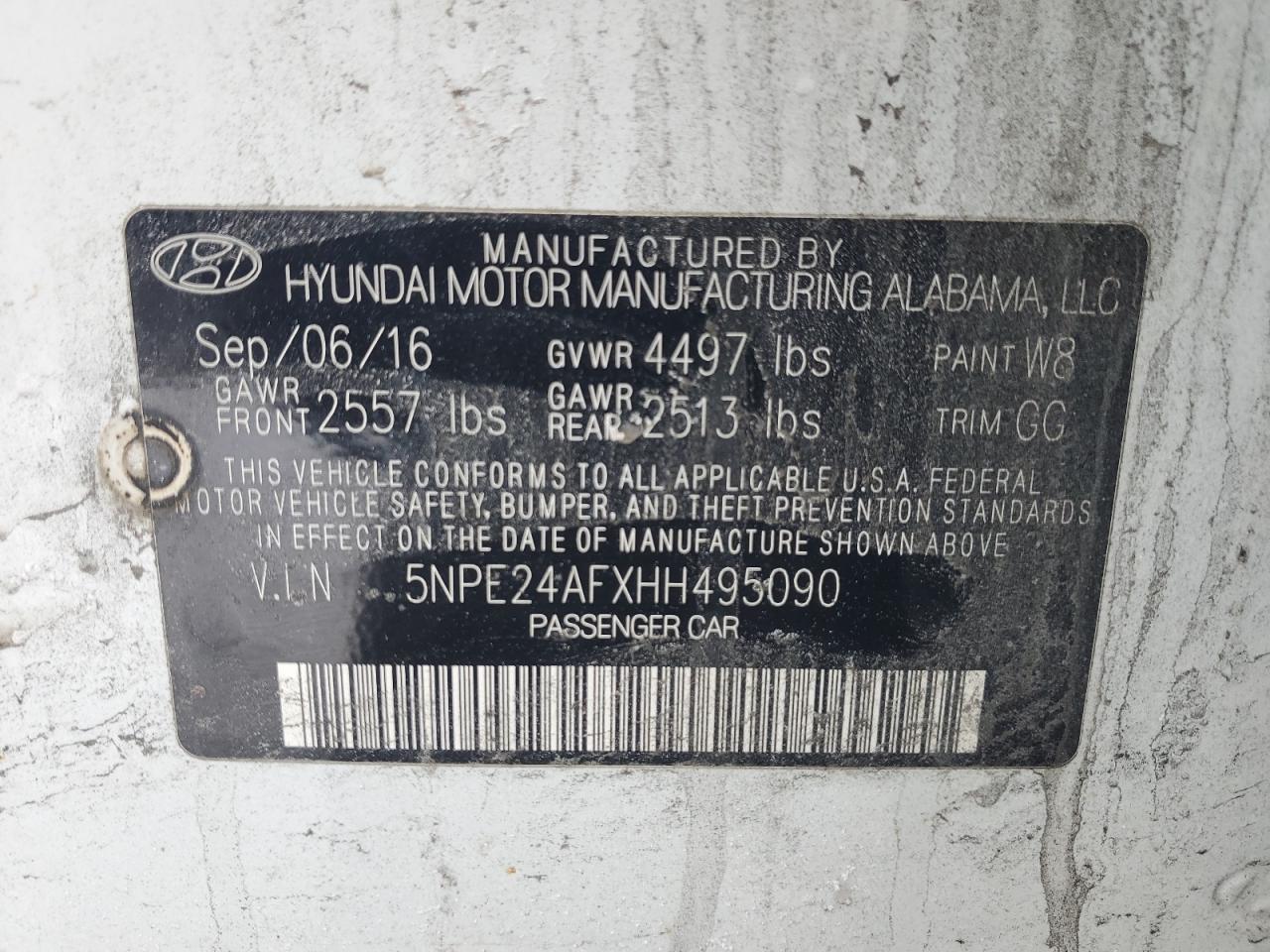 2017 Hyundai Sonata - Image 13