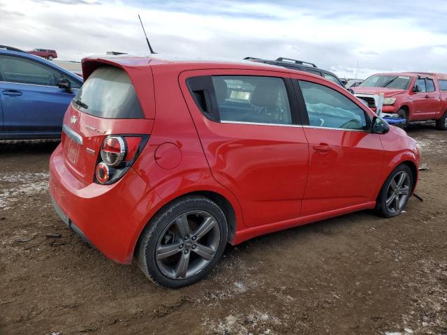  CHEVROLET SONIC 2013 Червоний