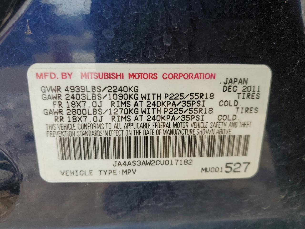 2012 Mitsubishi Outlander - Image 15