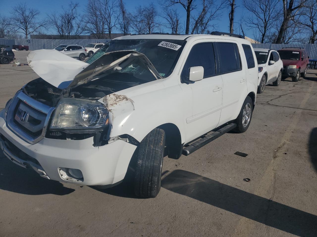 2011 Honda Pilot Exl en Venta en Bridgeton, MO - All Over