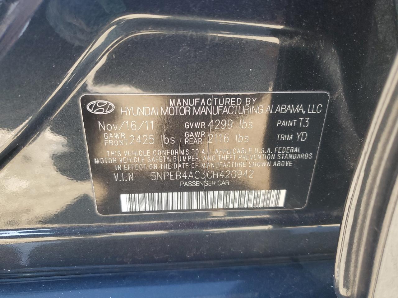 2012 Hyundai Sonata - Image 12