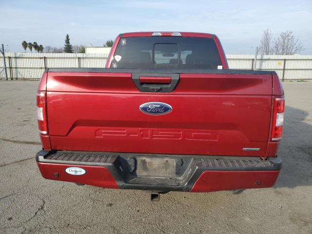  FORD F-150 2018 Червоний