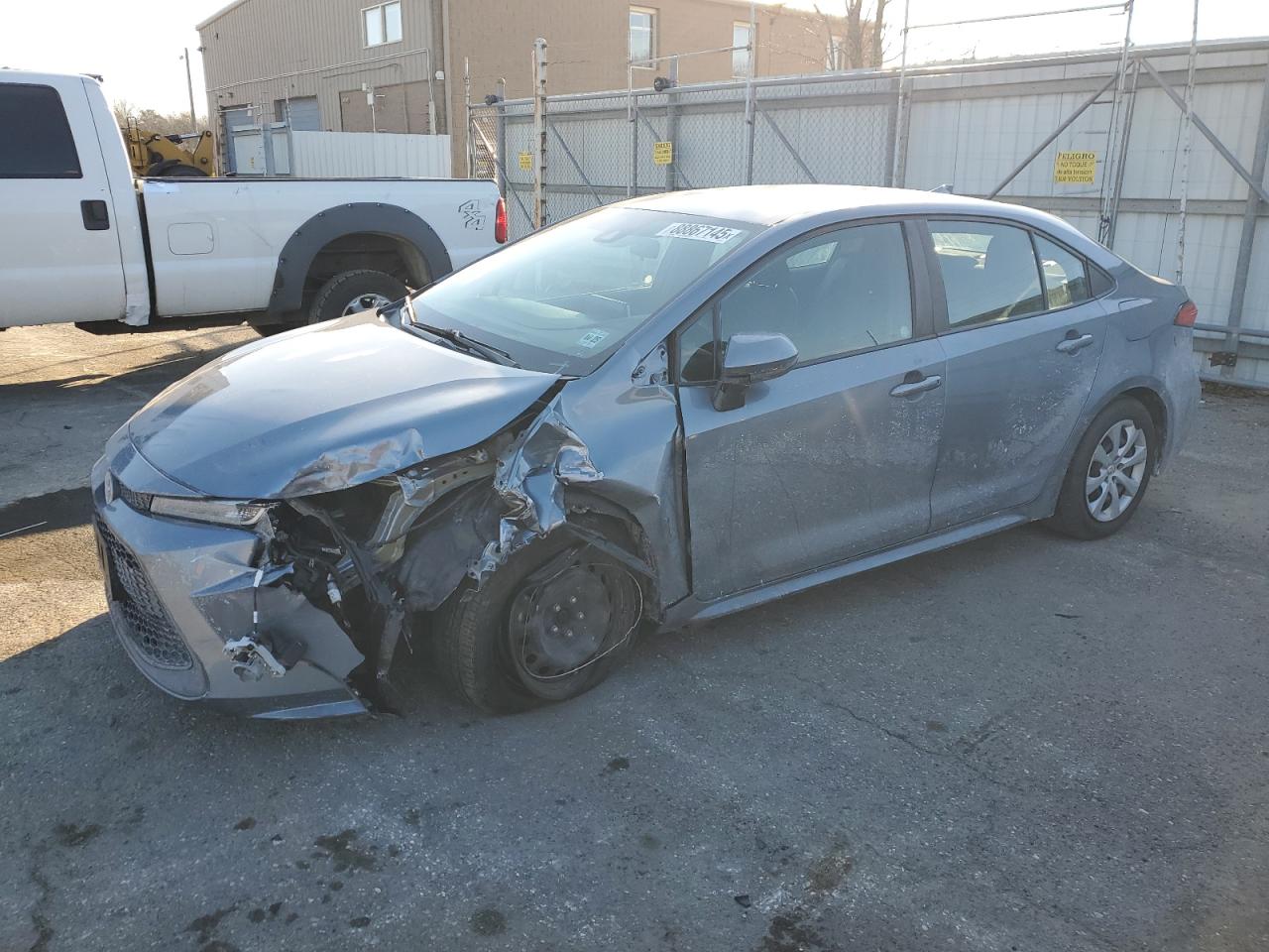 2020 Toyota Corolla Le на продаже в Glassboro, NJ - Front End