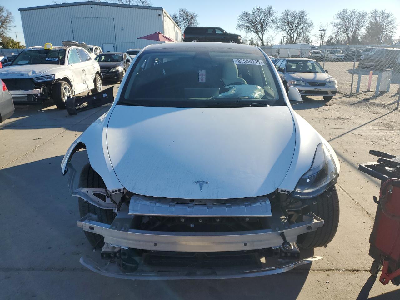 VIN 7SAYGAEEXPF640241 2023 TESLA MODEL Y no.5